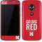 University of Nebraska Go Big Red Moto E5 Play Skin